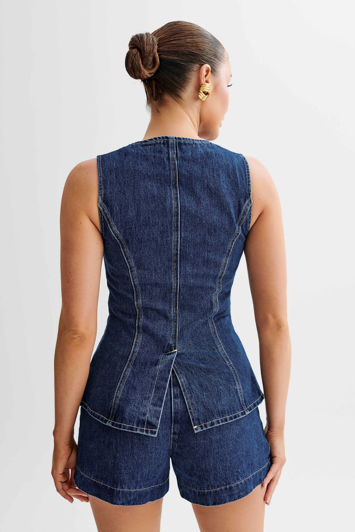 Mira™ | Trendigt denimset med knappar