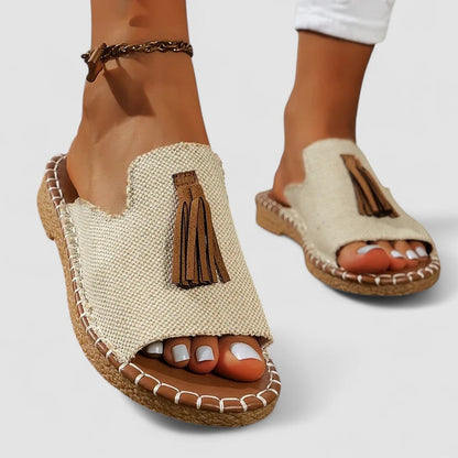 Mira™ | Leena - Bekväma och Platta Ortopediska Sandaler
