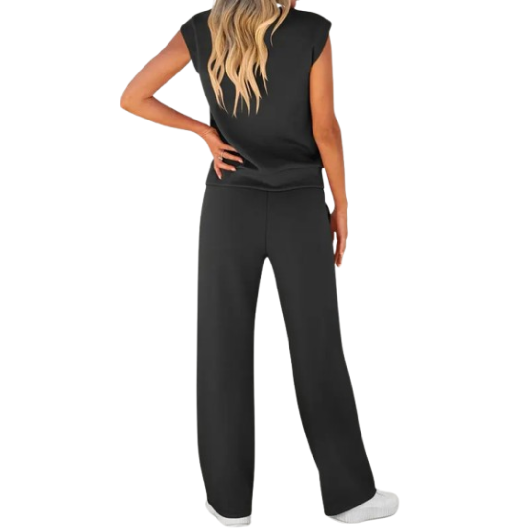 Mira™ -  Avslappnad Sommar Mjuk Lounge Co-Ord