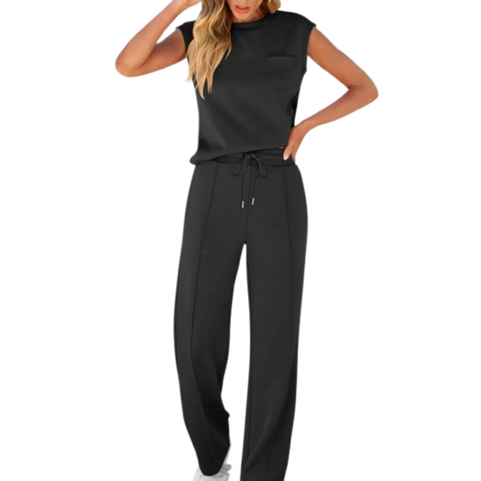 Mira™ -  Avslappnad Sommar Mjuk Lounge Co-Ord