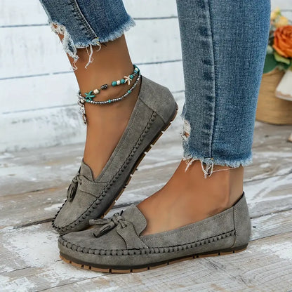 Mira™ | Ingrid - Ortopediska Vintage Loafers