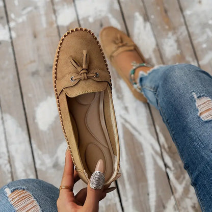 Mira™ | Ingrid - Ortopediska Vintage Loafers