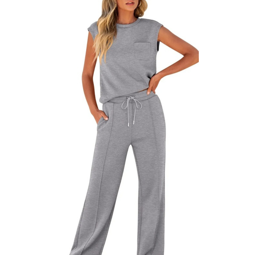 Mira™ -  Avslappnad Sommar Mjuk Lounge Co-Ord