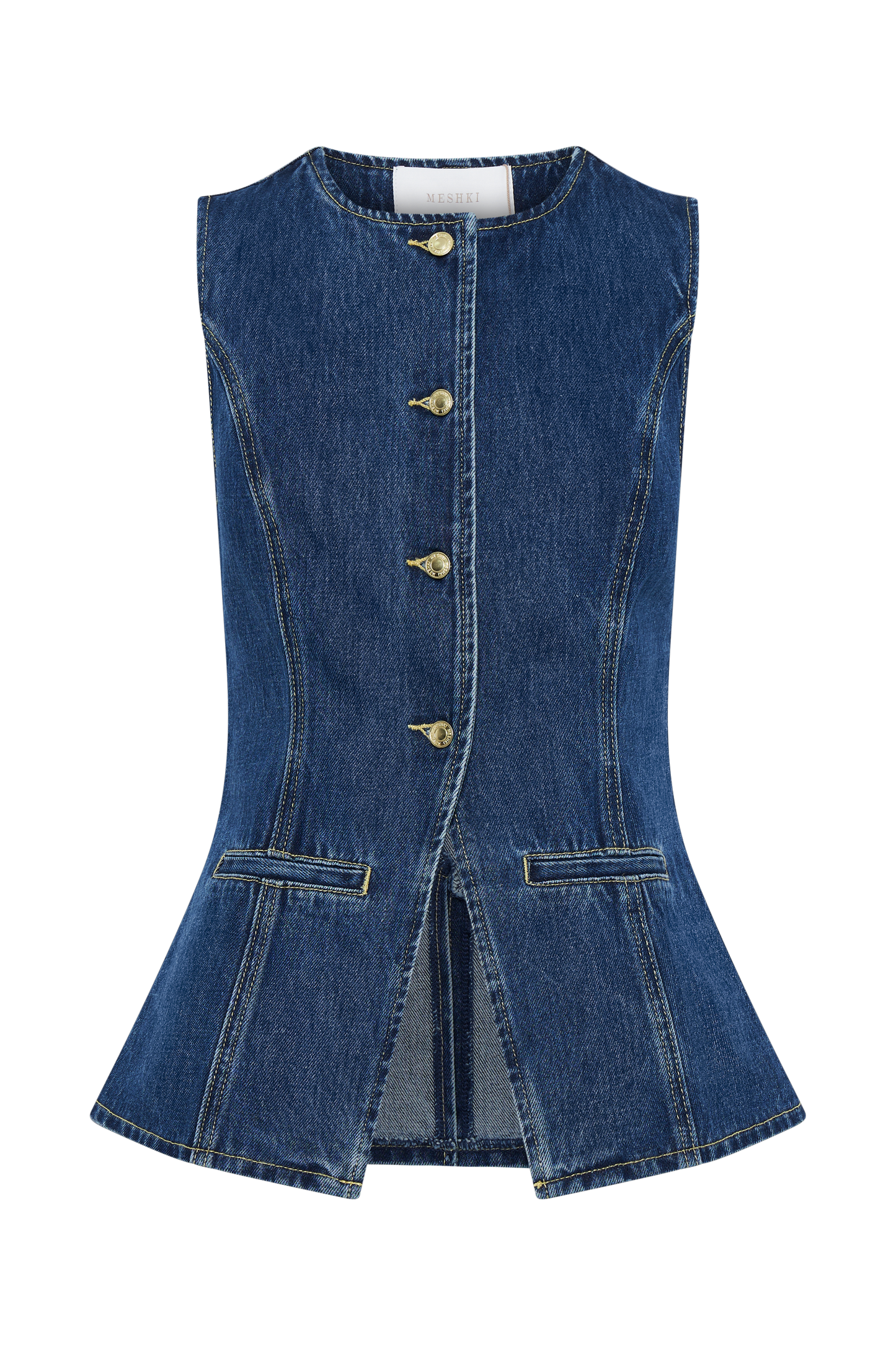 Mira™ | Trendigt denimset med knappar