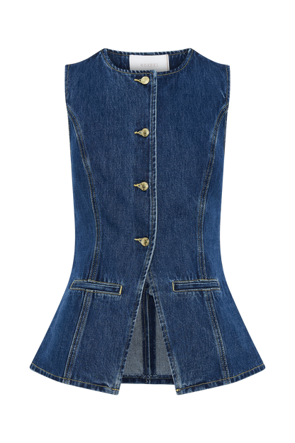 Mira™ | Trendigt denimset med knappar